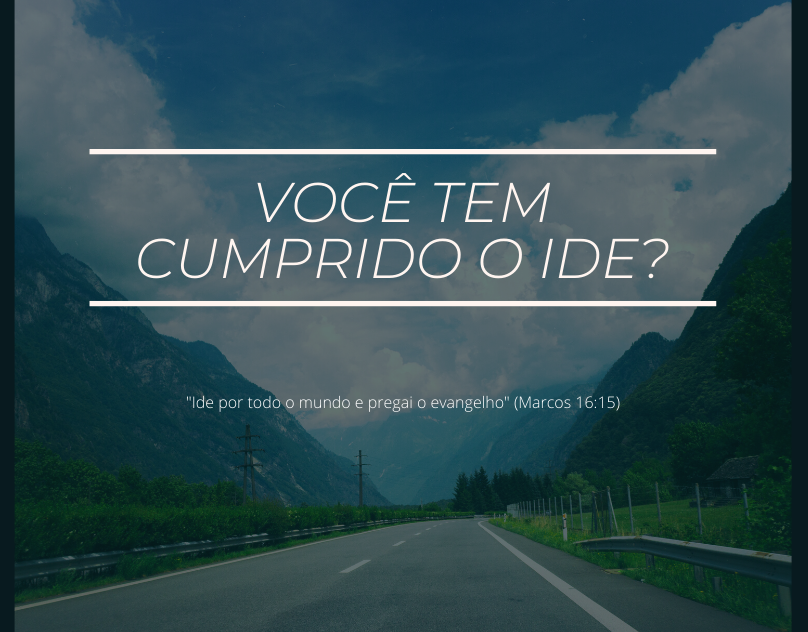 Você tem cumprido o Ide?